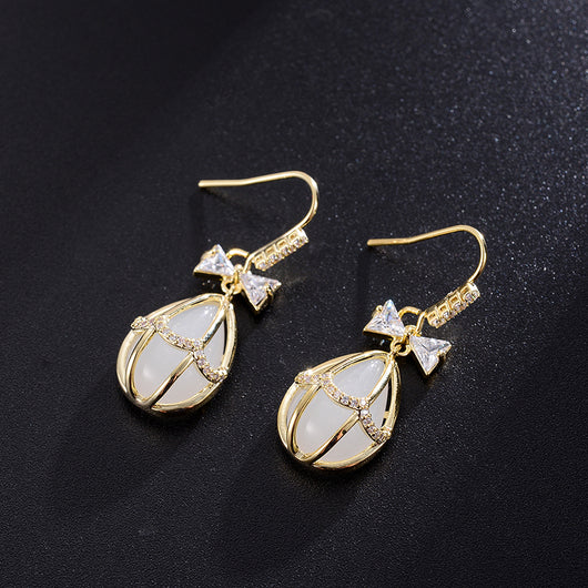Aretes de Ópalo Mariposa para Mujer - Image 5