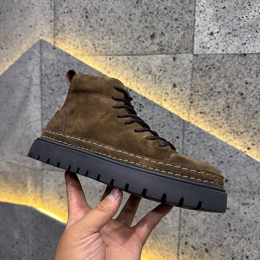 Botas Martin de Gamuza Forradas en Fleece - Zapatos Casuales Cálidos con Suela Reforzada - Image 11