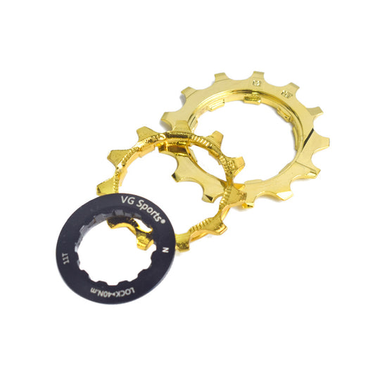 Piñón Dorado VG Sports 891011 para Bicicleta de Ruta y Montaña - Image 6