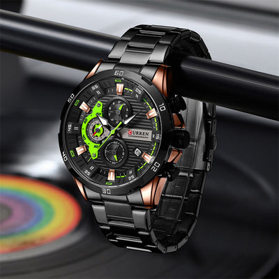 Reloj de Motociclista Acero Inoxidable Seis Manecillas - Image 19