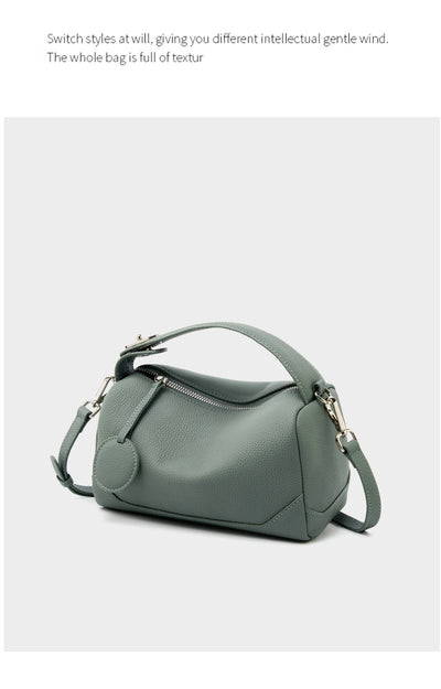 Bolso Crossbody de Cuero Genuino para Mujer - Portátil y Elegante - Image 39