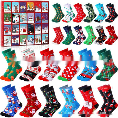 Calcetines Navideños Sorpresa en Caja - Decoraciones Temáticas Miniatura - Image 6