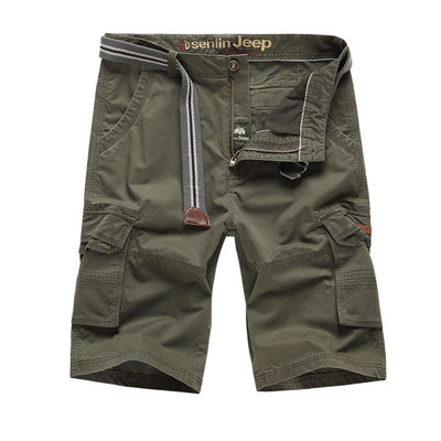 Shorts Casuales de Algodón con Múltiples Bolsillos - Corte Moderno y Cómodo - Image 9