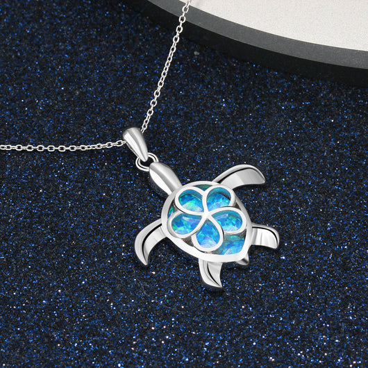 Dije Tortuga Ópalo Multiuso - Collar Encantador Versátil - Image 3