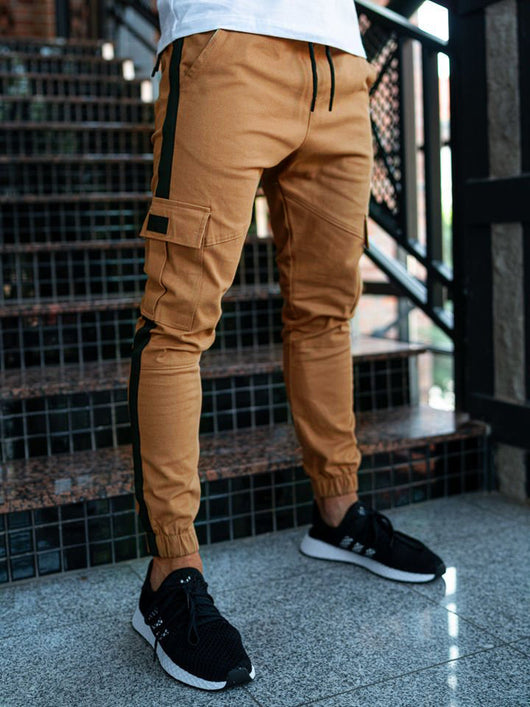 Pantalones Casuales de Cuero para Hombre - Image 9