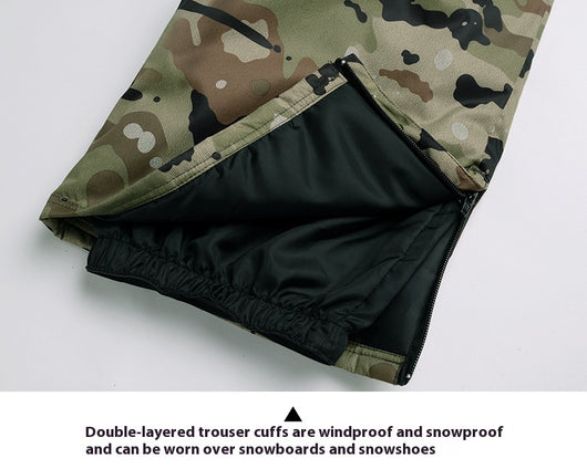 Pantalones de Esquí Hombre Acolchados Corte Relajado - Image 18
