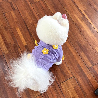 Ropa para Perros con Estampado Floral - Moda y Personalidad - Image 8