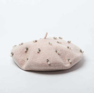 Boina de Lana con Strass Elegante - Image 8
