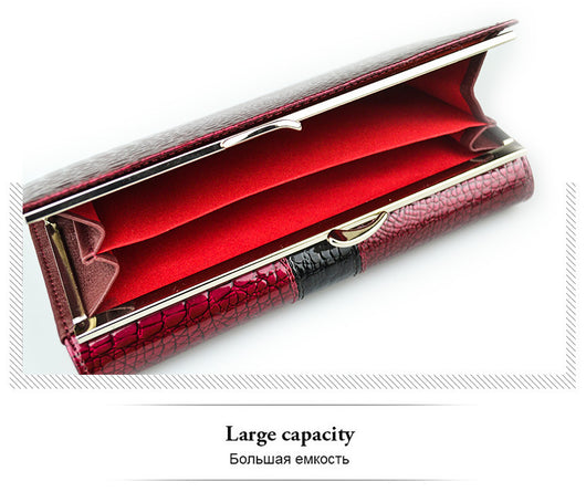 Billetera de Cuero para Mujer con Monedero - Image 3