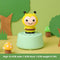 Pequeña Abeja Cian