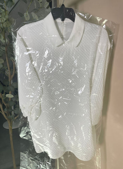Camisa Suelta con Solapas Grandes para Mujer - Estilo Literary - Image 15