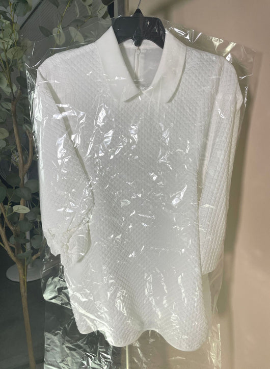 Camisa Suelta con Solapas Grandes para Mujer - Estilo Literary - Image 15