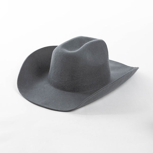 Sombrero Vaquero de Fieltro de Lana con Estilo Casual