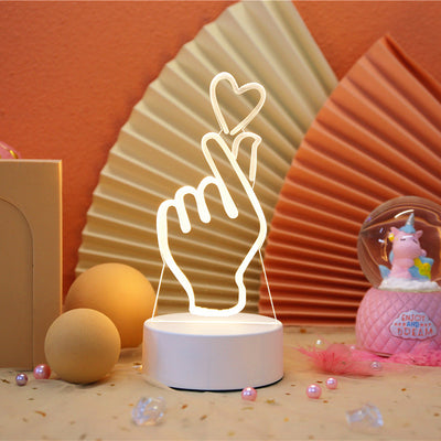 Lámpara LED Creativa para Mesita de Noche con Control Táctil - Image 5