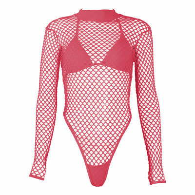 Body Sensual de Malla Transparente para Mujer - Image 21