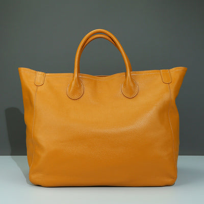 Bolso de Cuero Genuino Primera Capa Gran Capacidad - Image 4