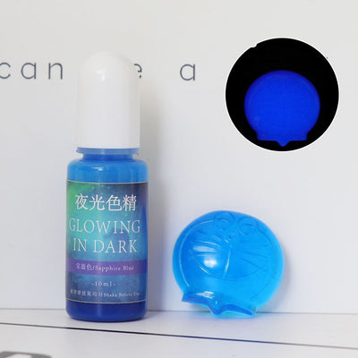 Kit de Resina Epoxi con Pigmento Luminiscente UV y Moldes de Cristal - Image 15
