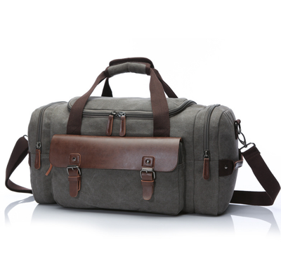 Mochila de Viaje Estudiante con Bolsa de Lona de Gran Capacidad - Image 7