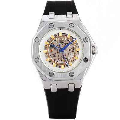 Reloj Mecánico Automático para Hombre con Banda de Silicona - Image 9
