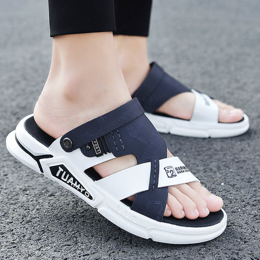 Sandalias de Cuero Impermeables para Hombre - Image 2