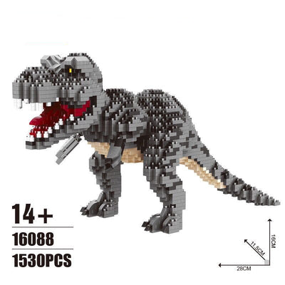 Rompecabezas de Diamante de Partículas Pequeñas Dinosaurio - Juego de Bloques de Construcción DIY - Image 8
