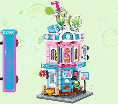 Puzzle 3D Casa de Postres Ciudad Colorida - Modelo Educativo Infantil - Image 15