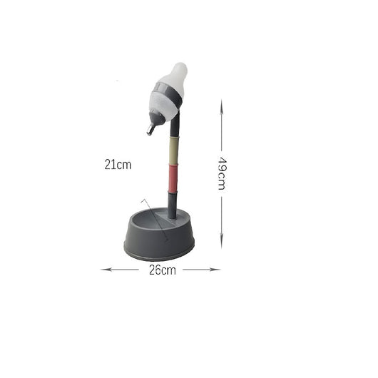 Comedero y Bebedero Elevado para Perros y Gatos con Bola Interactiva - Image 4