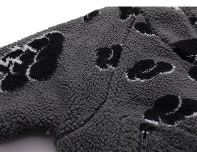 Abrigo de Invierno MADE EXTREME Retro Oversize con Forro de Borrego para Hombre - Image 14