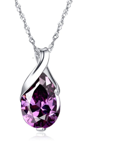 Collar de Plata 925 con Cristales Austriacos AAA - Colgante Brillante para Mujer - Image 5