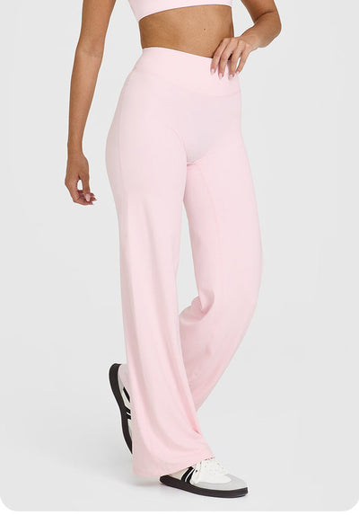 Pantalones Yoga Rectos Moldeadores Cadera Melocotón - Image 9