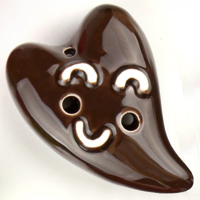 Flauta de Porcelana en Forma de Corazón con Esmalte Brillante - Image 6