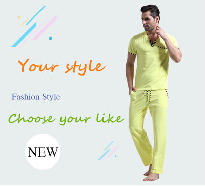 Pijama Deportivo de Algodón para Hombre - Conjunto Otoñal Cómodo - Image 7