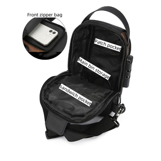 Bolsa de Pecho para Hombre - Bandolera Impermeable y Resistente - Image 14