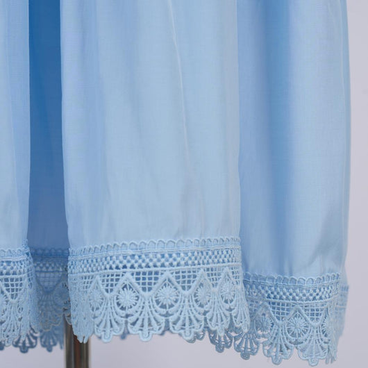 Falda Larga Elegante con Blusa Bordada y Mangas Linterna Ajustadas - Image 21