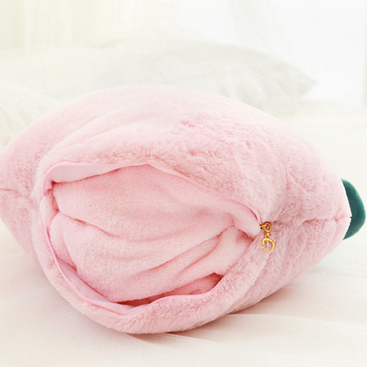 Cojín Peluche Frutas Simuladas - Durazno Decorativo - Image 6