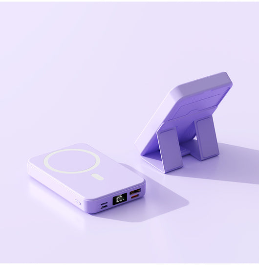 Banco de Energía Magnético Inalámbrico con Soporte - Image 22