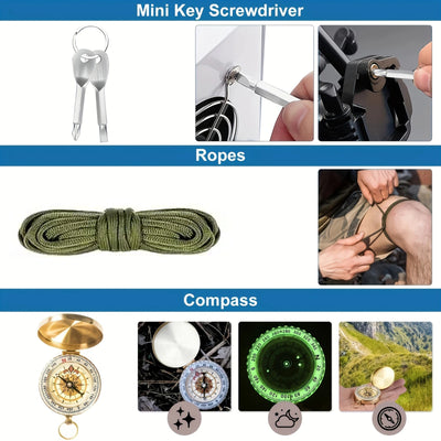 Kit Completo de Campismo y Supervivencia Outdoor - Image 7