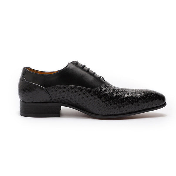 Zapatos de Cuero Artesanales Estilo Británico para Hombre