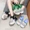 Zapatillas Deportivas Casual con Strass Estilo Romano