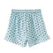 Shorts de Verano con Lunares y Volados Acampanados