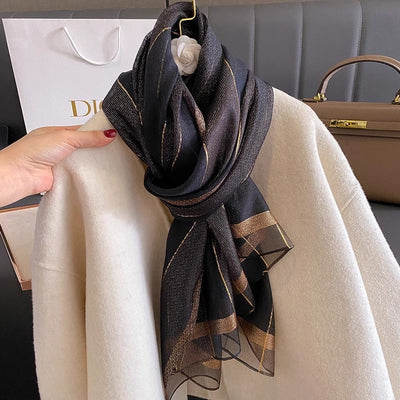 Bufanda Reversible de Doble Cara para Primavera y Otoño - Image 22