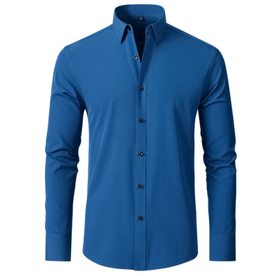 Camisa Ejecutiva Elástica Sin Planchado Antiarrugas Hombre - Image 4