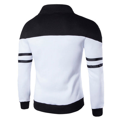 Chaqueta para Hombre con Diseño de Costuras Decorativas en Cinta - Image 20