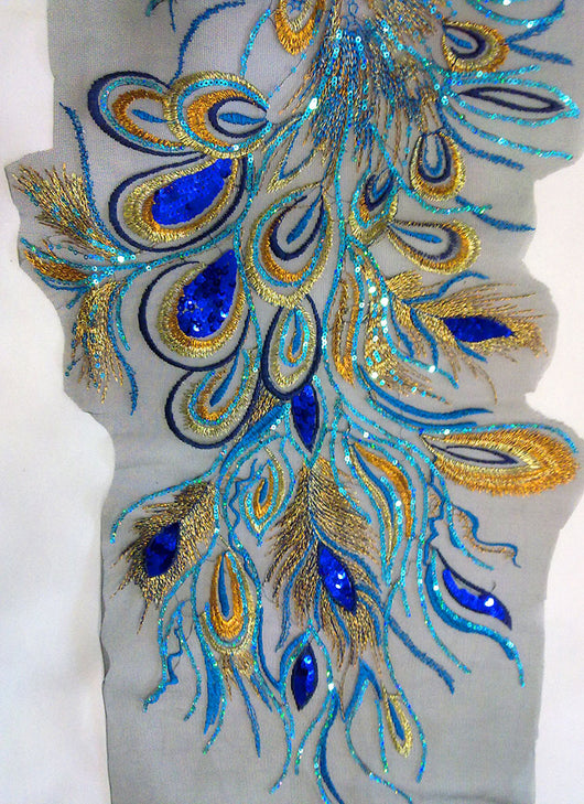 Parche Bordado Pluma Fénix - Adhesivo Textil Premium - Image 4