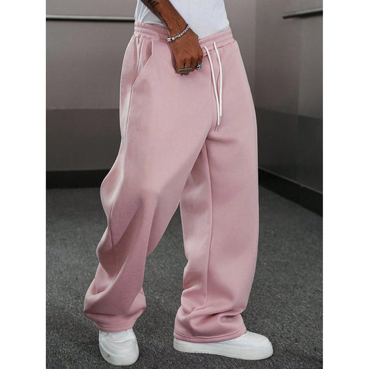 Pantalones Deportivos Rectos Casuales Estilo Estadounidense para Hombre - Image 20