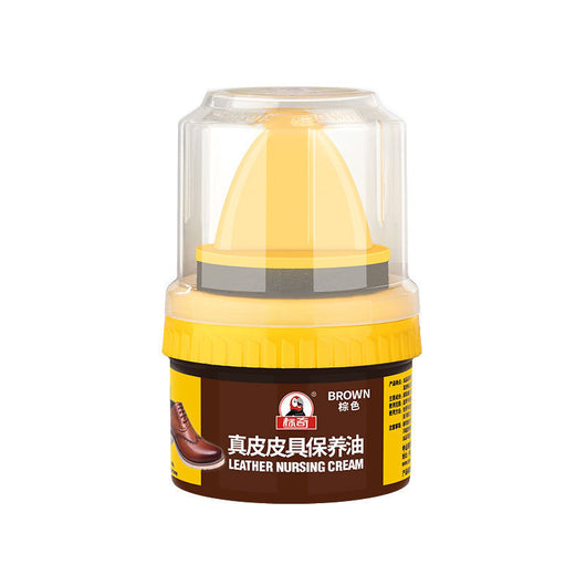 Crema Pulidora para Zapatos de Cuero con Lanolina - Esponja Aplicadora Incluida - Image 12