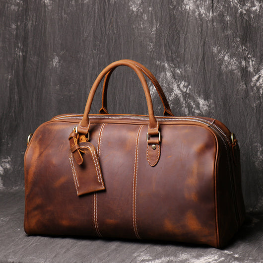 Bolsa de Viaje Crossbody de Cuero para Hombre - Image 7