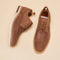 Zapatos Formales de Gamuza Auténtica para Hombre - Estilo Brogue Ejecutivo