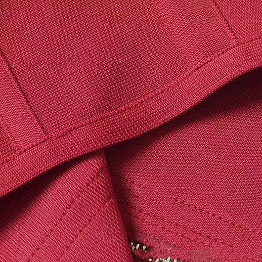 Vestido Midi Ajustado sin Mangas con Hombros Descubiertos - Image 15