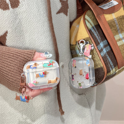 Funda Protectora para Auriculares Diseño Perro Salchicha Degradado - Image 7